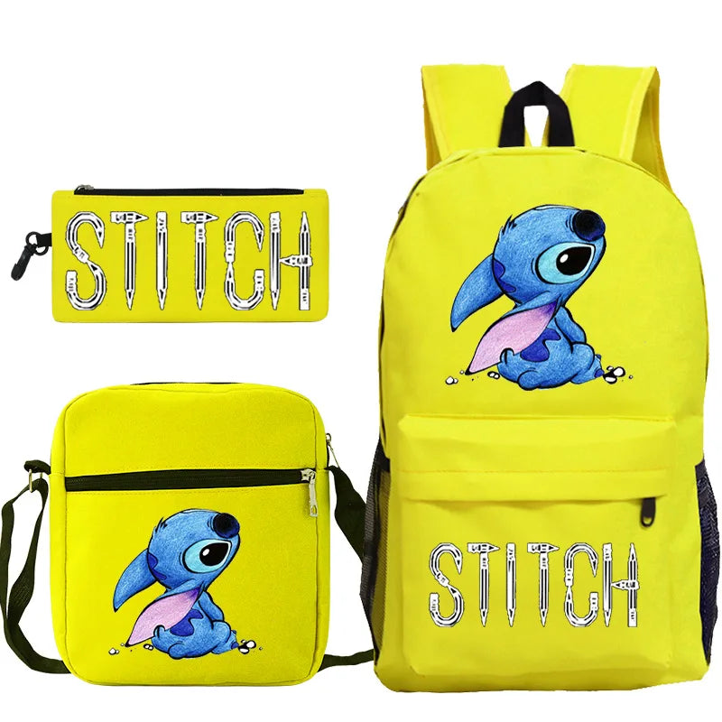 Quit bolsa estojo e lancheira lilo stitch perolizado varias cores