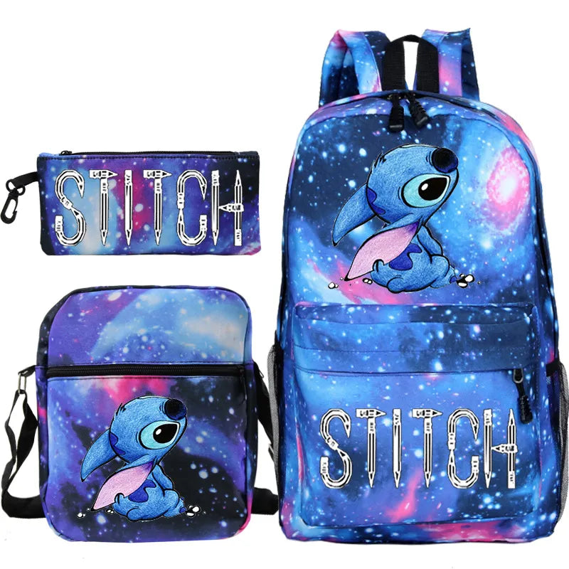 Quit bolsa estojo e lancheira lilo stitch perolizado varias cores