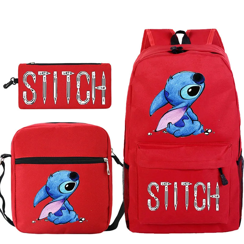 Quit bolsa estojo e lancheira lilo stitch perolizado varias cores