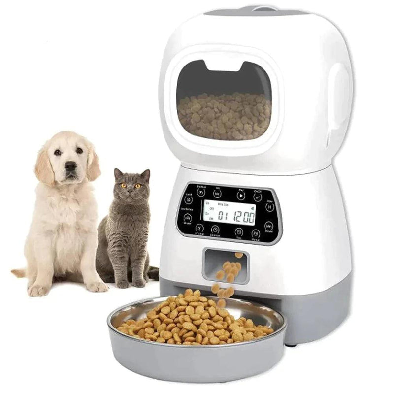 Alimentador Automático para Cães e Gatos - Home Stors