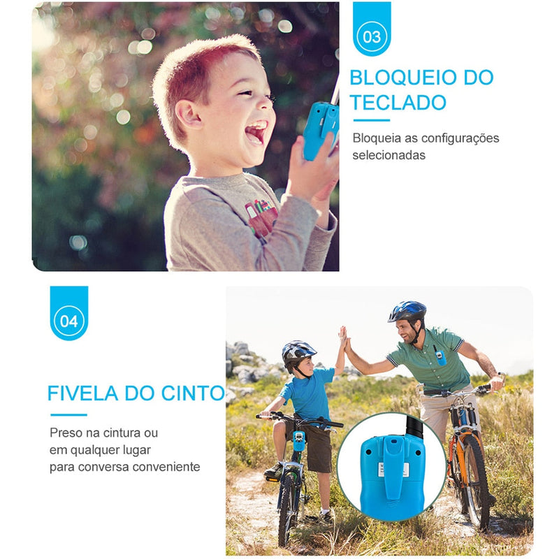 Walkie Talkie Portátil infantil - Home Stors