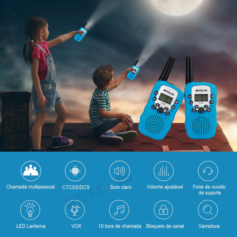 Walkie Talkie Portátil infantil - Home Stors